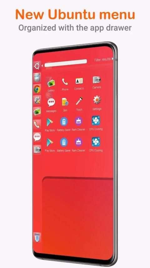 Ubuntu Style Launcher स्क्रीनशॉट 5