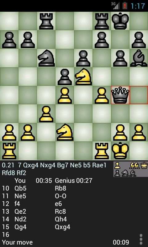 Chess Genius Lite स्क्रीनशॉट 6