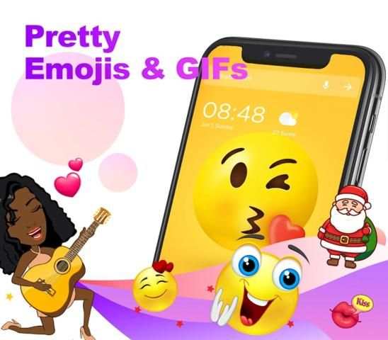 Pop Launcher - Black Emojis & Themes screenshot 5