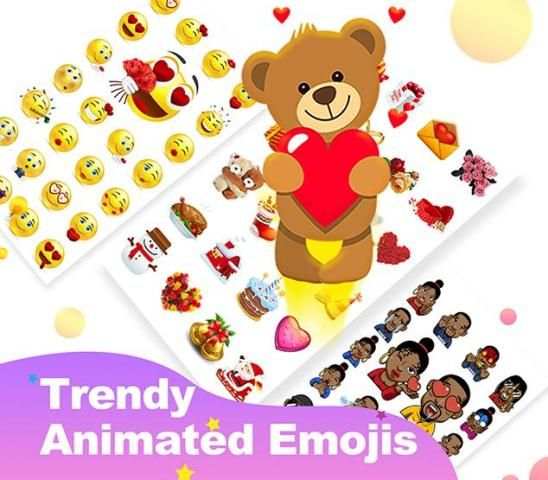 Pop Launcher - Black Emojis & Themes screenshot 4