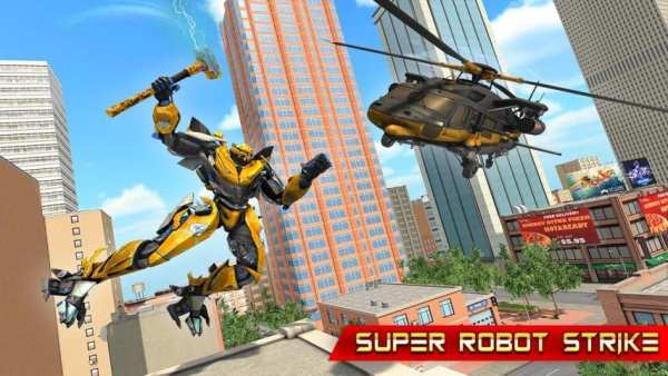 Grand Hammer Robot - Hammer Robot Fighting Game स्क्रीनशॉट 1