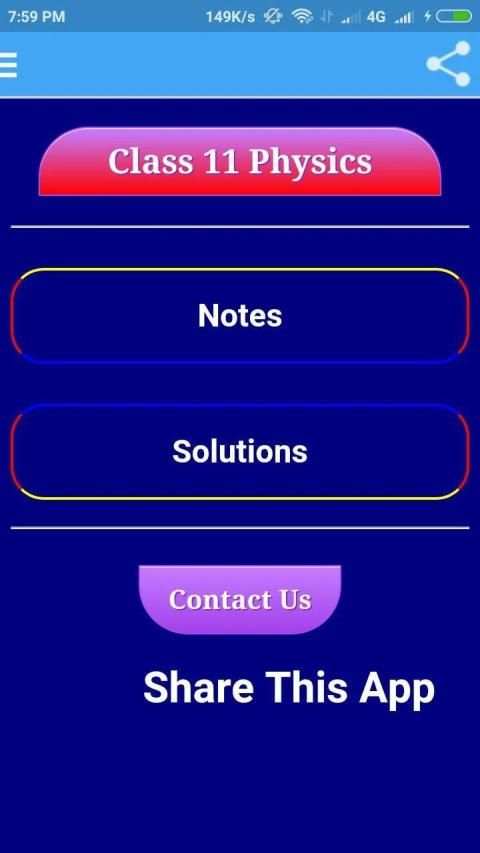 Class 11 Physics Notes And Solutions screenshot 5
