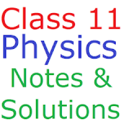 Class 11 Physics Notes And Solutions आइकन