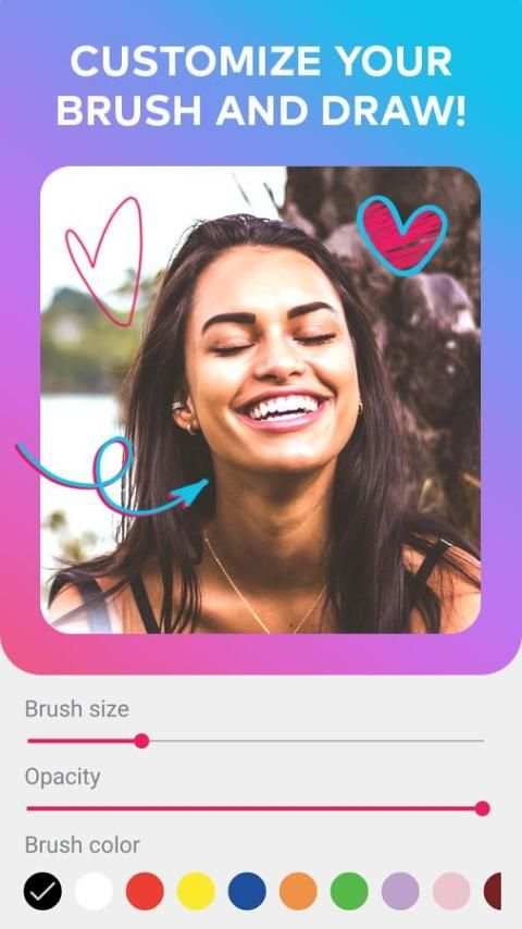 P Photo Editor Pro - Beauty Camera & Effects स्क्रीनशॉट 4