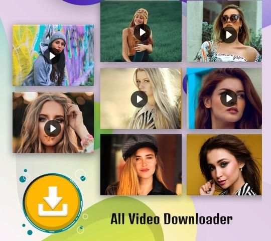 All Video Downloader-Free Video social media स्क्रीनशॉट 1