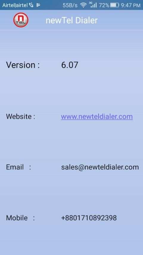 newTel Plus screenshot 2