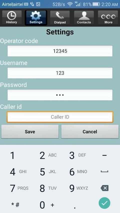 newTel Plus स्क्रीनशॉट 5