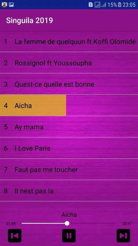 Singuila 2019 ft Koffi Olomidé - Sans Internet screenshot 3