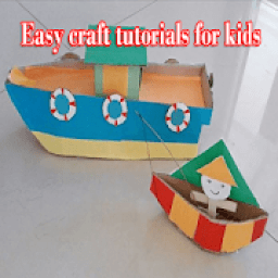 Easy craft tutorials for kids icon