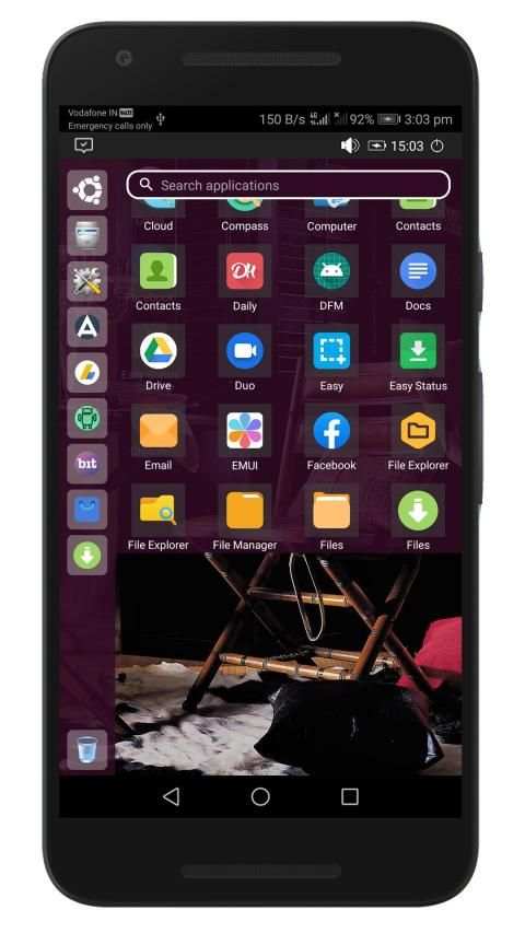UbX Launcher - Ubuntu styled 2019 Launcher screenshot 7