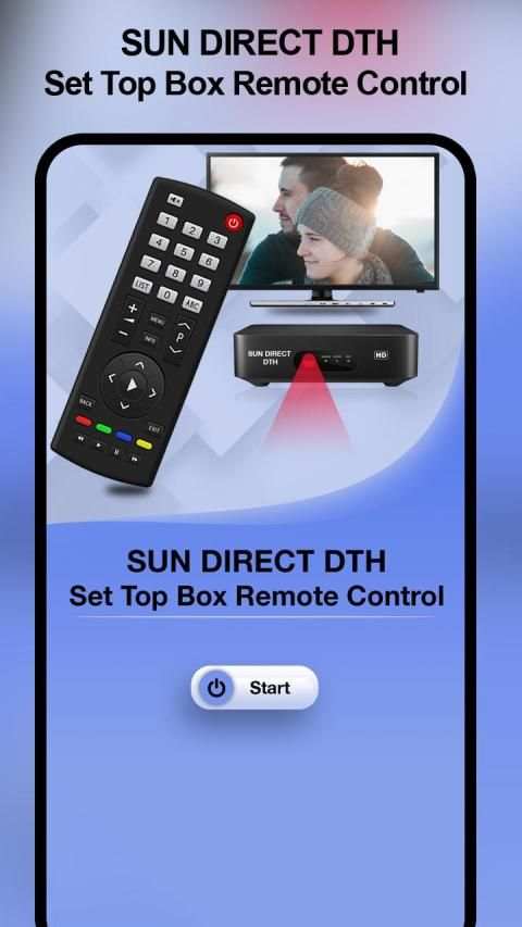 Set Up Box Remote Control For Sun Direct DTH screenshot 2