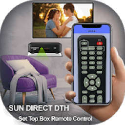 Set Up Box Remote Control For Sun Direct DTH आइकन