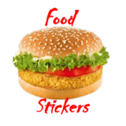 Food stickers (WAStickerApps) आइकन
