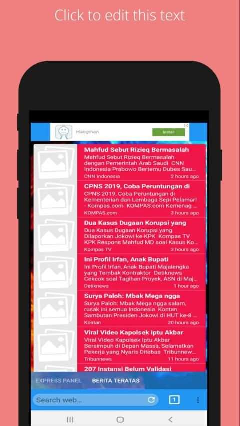5G BROWSER screenshot 2