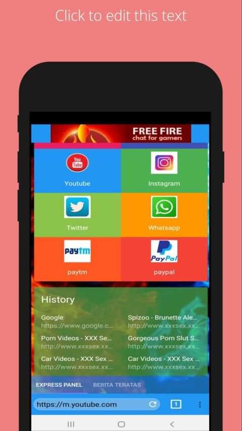 5G BROWSER screenshot 1
