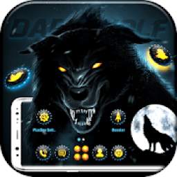 Dark Wolf Launcher Theme