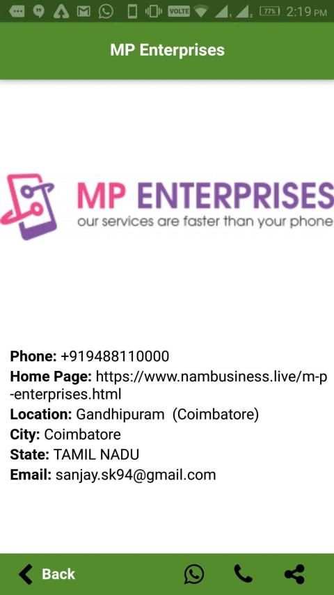MP Enterprises screenshot 1