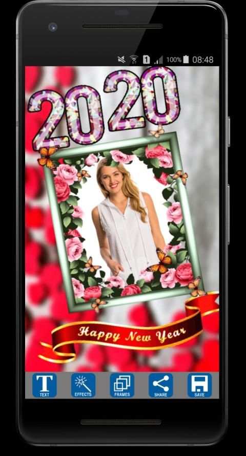 New Year Photo Frames 2020 स्क्रीनशॉट 3