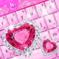 Pink Diamond Princess Tema Keyboard