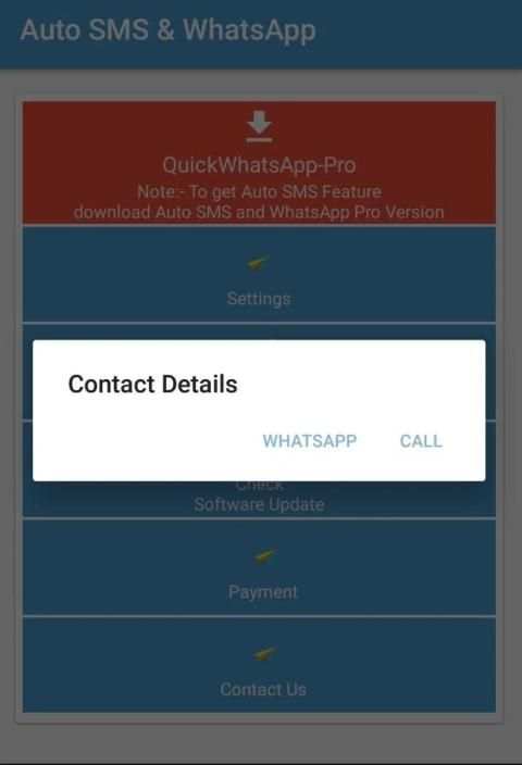 Auto sms & whatsapp screenshot 1