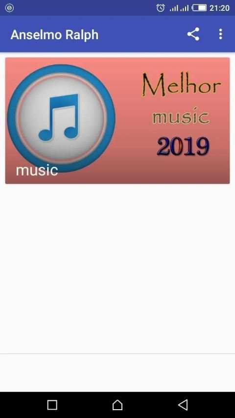 ANSELMO RALPH música 2019 sem internet screenshot 1