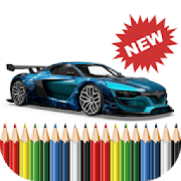 ikon Coloring Sports Car