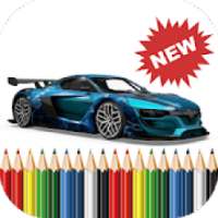 Coloring Sports Car