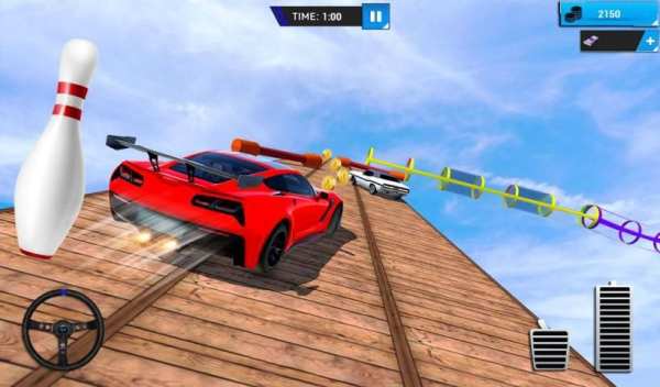 Superheroes City Gt Racing: Racing Car Stunts Game screenshot 1