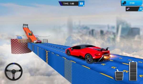 Superheroes City Gt Racing: Racing Car Stunts Game screenshot 2