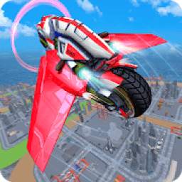 Flying Motorbike Stunt Racing Simulator