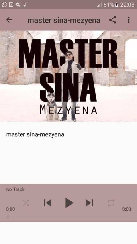 Master sina جميع أغاني بدون نت
‎ screenshot 1