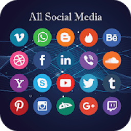 All Social Media आइकन