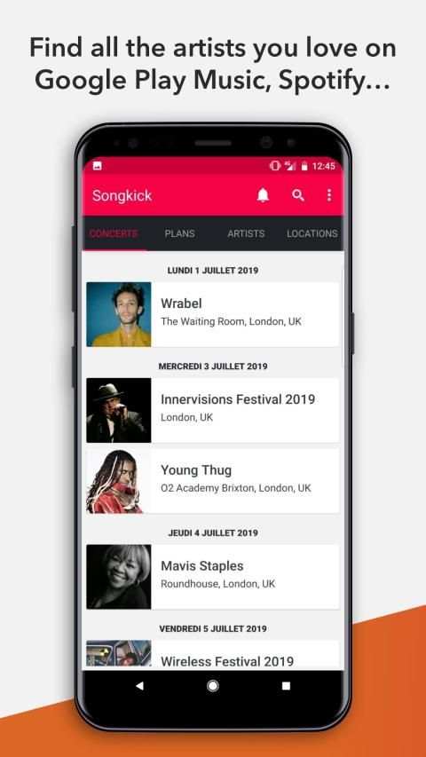 Songkick Concerts screenshot 5