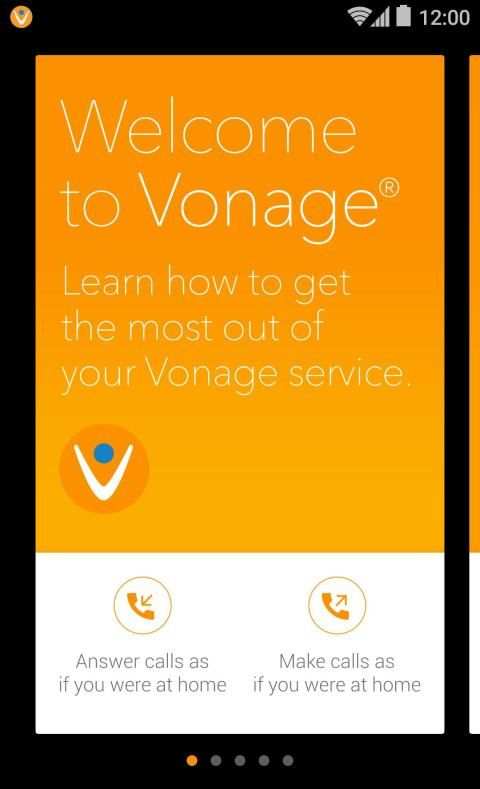 Vonage Home Extensions - VoIP स्क्रीनशॉट 2