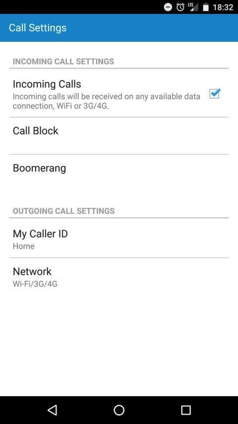 Vonage Home Extensions - VoIP स्क्रीनशॉट 1