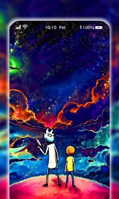 Rick and Morty Wallpaper iPhone Phone 4K 9340e