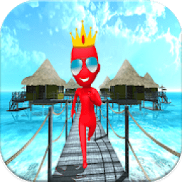 Stickman run 3D - Fun Race Game आइकन