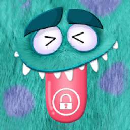 Pull My Tongue--Funny Cartoon Game Lock Screen