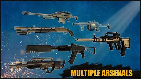 Free battlegrounds : Fire Shooting Games स्क्रीनशॉट 3