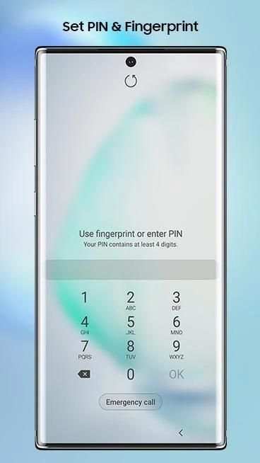 Note 10 Lockscreen स्क्रीनशॉट 3