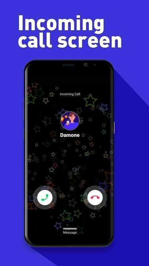 S9 style theme for Samsung, full screen caller ID स्क्रीनशॉट 8