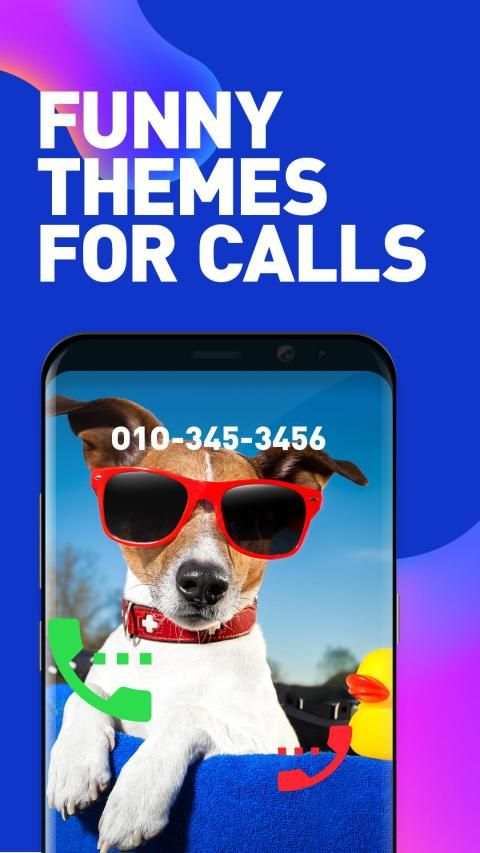 S9 style theme for Samsung, full screen caller ID स्क्रीनशॉट 3