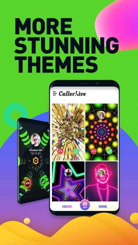 S9 style theme for Samsung, full screen caller ID स्क्रीनशॉट 5