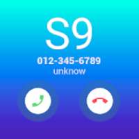 S9 style theme for Samsung, full screen caller ID on 9Apps