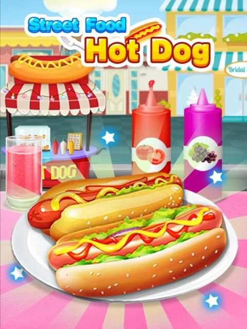 Street Food - Hot Dog Maker स्क्रीनशॉट 4