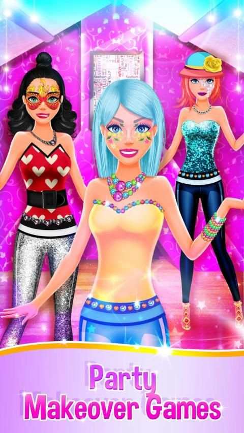 Face Paint Party Dress Up Games screenshot 5