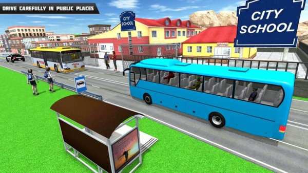 City Bus Drive 19: Bus Games Free screenshot 5