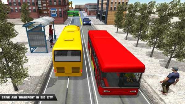 City Bus Drive 19: Bus Games Free screenshot 12