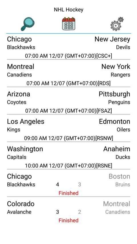 Live HD Sports: NFL NBA NHL MLB NCAAF Streaming screenshot 2