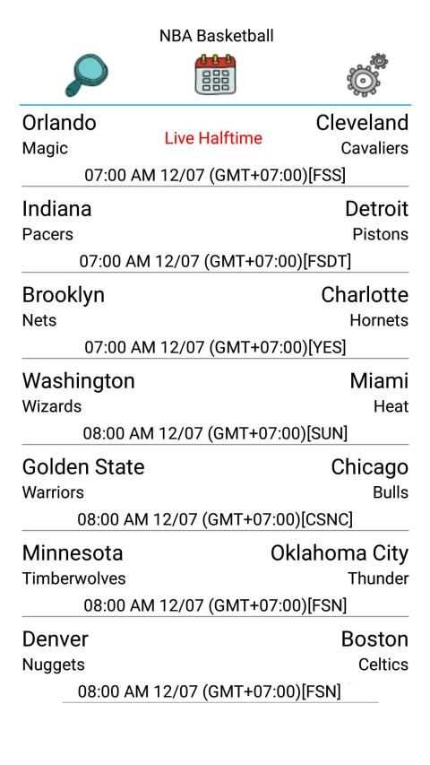 Live HD Sports: NFL NBA NHL MLB NCAAF Streaming स्क्रीनशॉट 4